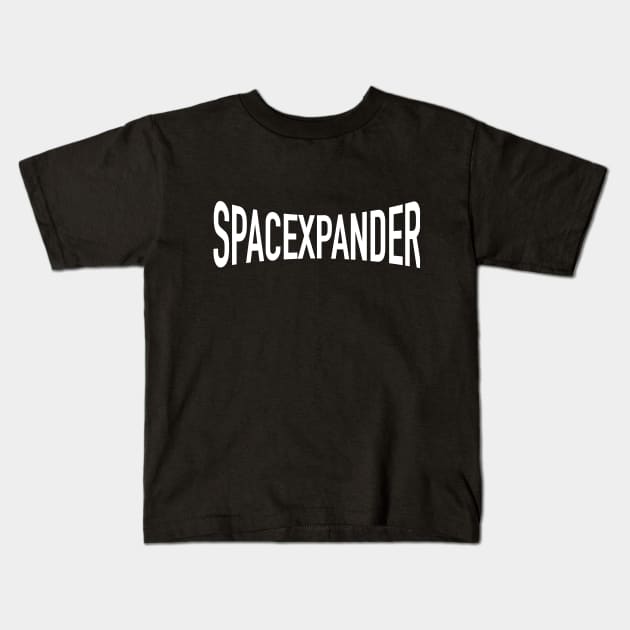 Spacexpander Kids T-Shirt by One Way Or Another